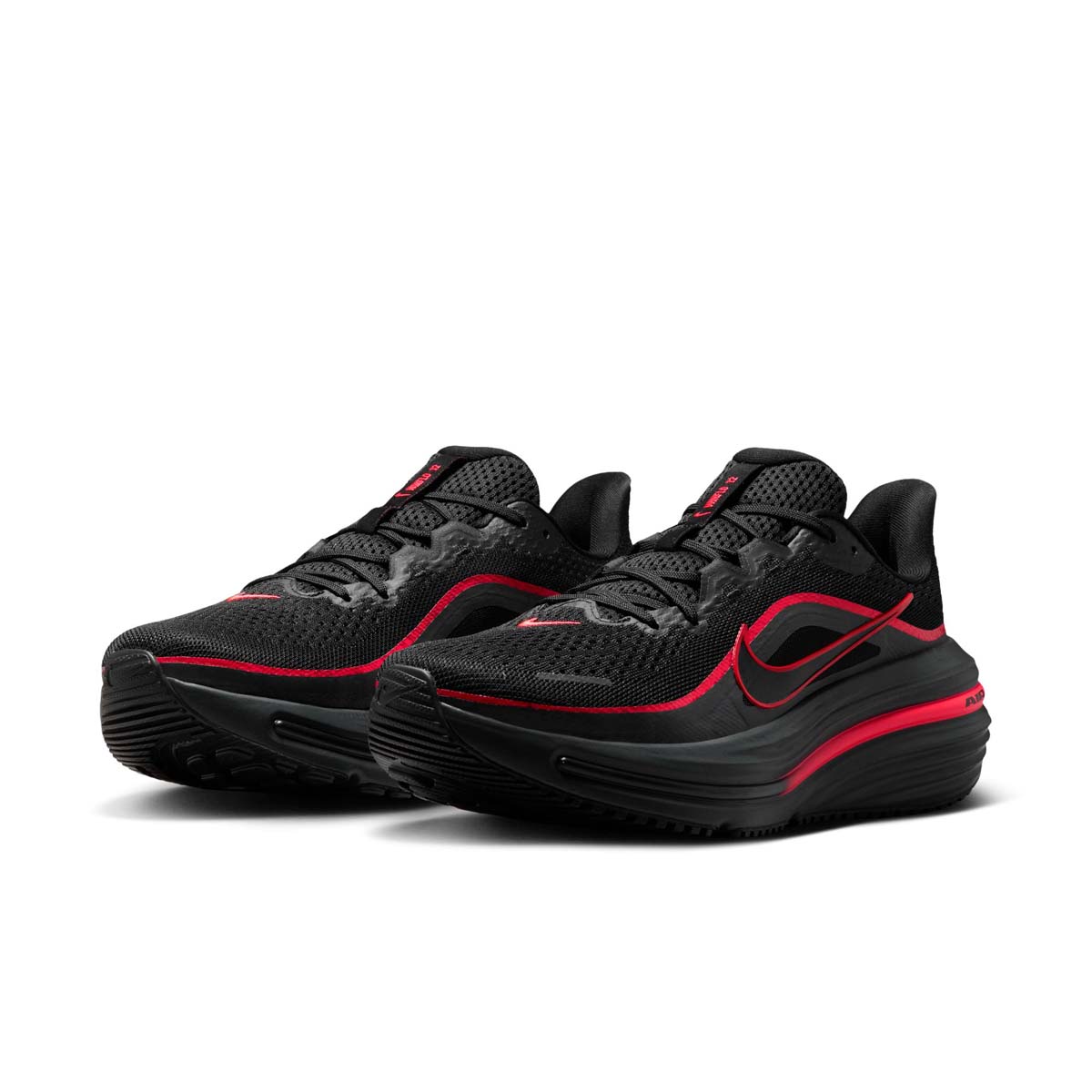 ナイキ メンズ ロード ランニングシューズ ウィンフロー 12 BLACK/BLACK-RED ORBI・サイズ：27.0cm HV9272-005-27.0 NIKE
