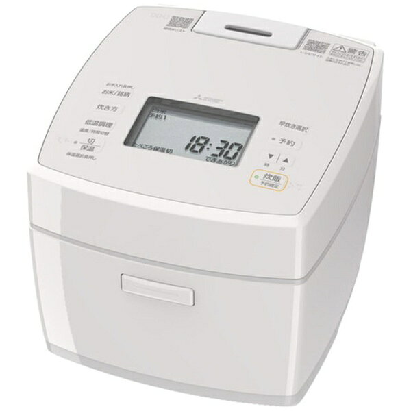 【2022年製】三菱 炭炊釜 NJ-XE10E9-W IHジャー炊飯器 5.5合 楽天市場】三菱電機 三菱 IH炊飯ジャー 5．5合炊き オリジナル 炭炊釜