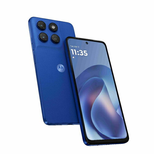 モトローラ MOTOROLA moto g37j 6.72型 4GB/128GB ノーティカルブルー SIMフリースマートフォン PBCK0001JP