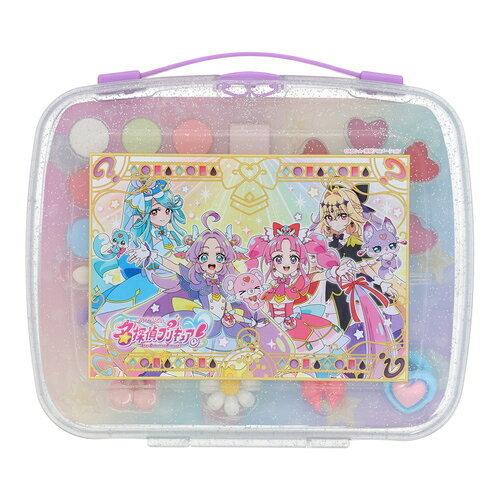 名探偵プリキュア！メイクパレットセット コスメシリーズ キッズコスメ リップ チーク アイシャドウ  アクセサリー 子供用化粧品