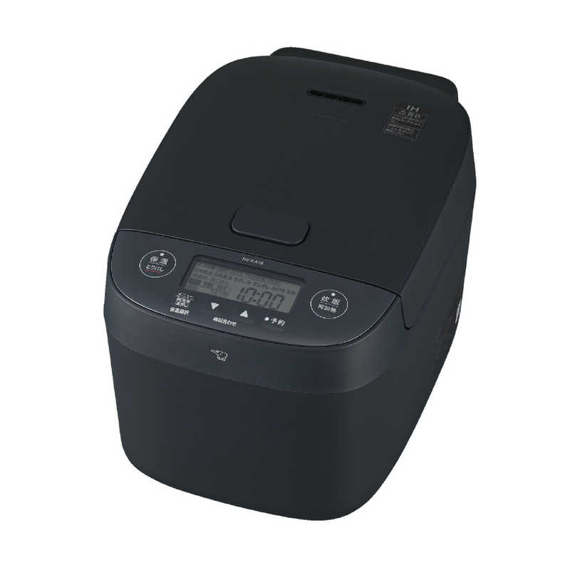 象印 ZOJIRUSHI NV-KA18-BA ブラック 極め炊き IH炊飯ジャー 1.0升炊き