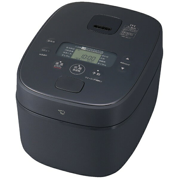 象印 ZOJIRUSHI NW-QC10-BA ブラック 豪熱大火力 IH炊飯ジャー 5.5合炊き
