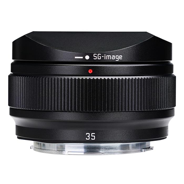 SG-image AF 35mm F2.2 Lマウント対応 フルサイズ 大口径 標準単焦点レンズ オートフォーカス Leica Panasonic SIGMA対応 ブラック