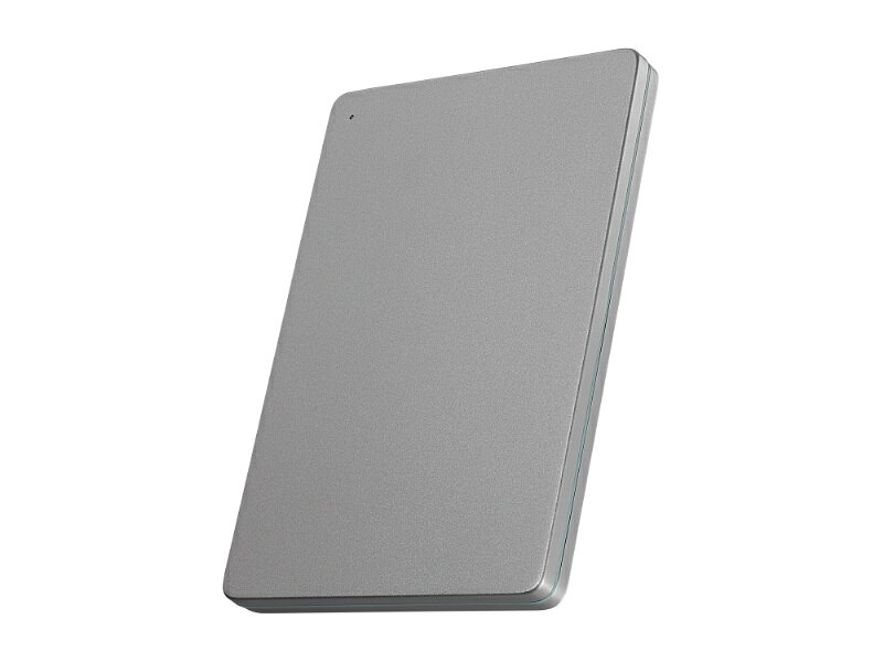アイオーデータ HDPX-UTSC2SB USB 5Gbps(USB3.2 Gen1)USB-C&USB-A対応 ポータブルHDD「カクうす」 Silver×Green 2TB