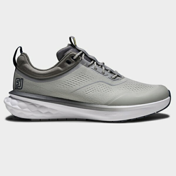 フットジョイ｜FootJoy ゴルフシューズ FJ クオンタム LACED グレー×ネイビー 57062 W065 メンズ /24.5cm /幅:Wide 3E相当