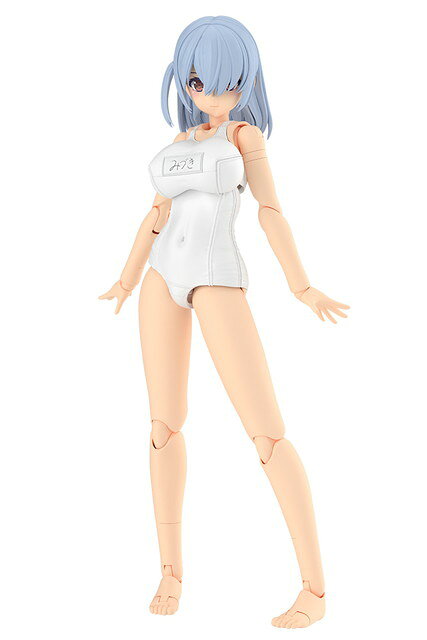 フレームアームズ・ガール ミヅキ School Swimsuits ホワイトVer. FG201 組み立て式プラモデル