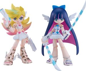 送料無料◆グッドスマイルカンパニー figma 『Newパンスト』 パンティ&ストッキング エンジェルver. セット 完成品可動フィギュア 【未定予約】