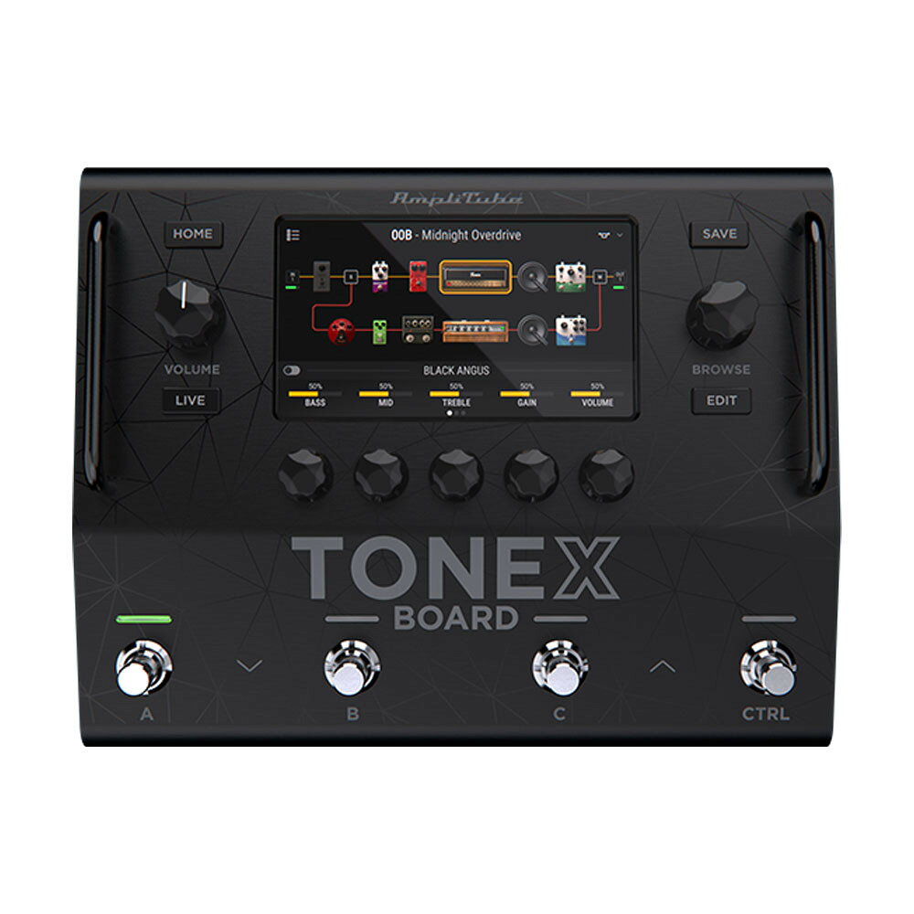 (新製品) [TONEXファミリー最高峰のギター/ベース用プロセッサー]  IK Multimedia / TONEX Board トーンエックス ボード  (国内正規品)