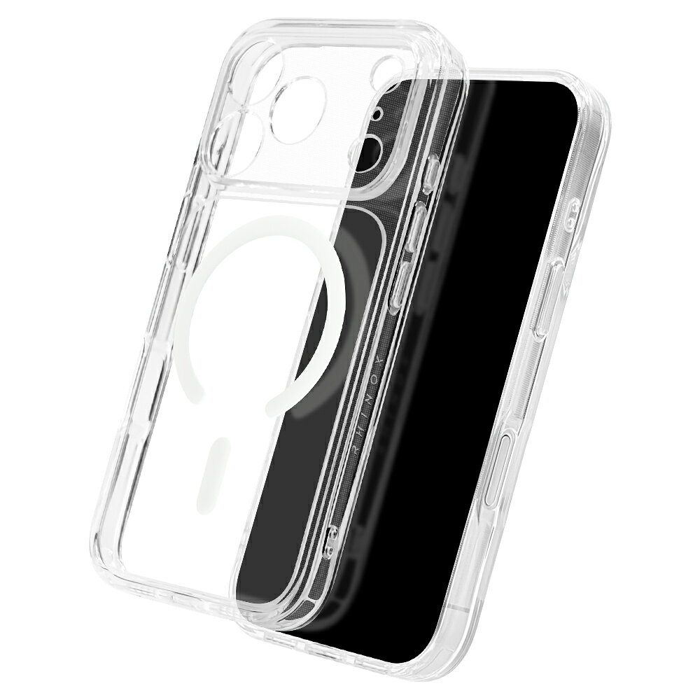 ラスタバナナ|RastaBanana iPhone 18 Pro / 17 ケース RHINOX 5H 極 磁力充電対応 CL ラスタバナナ クリア 9581IP6BHAMLCL 背面ケース /Magsafe対応