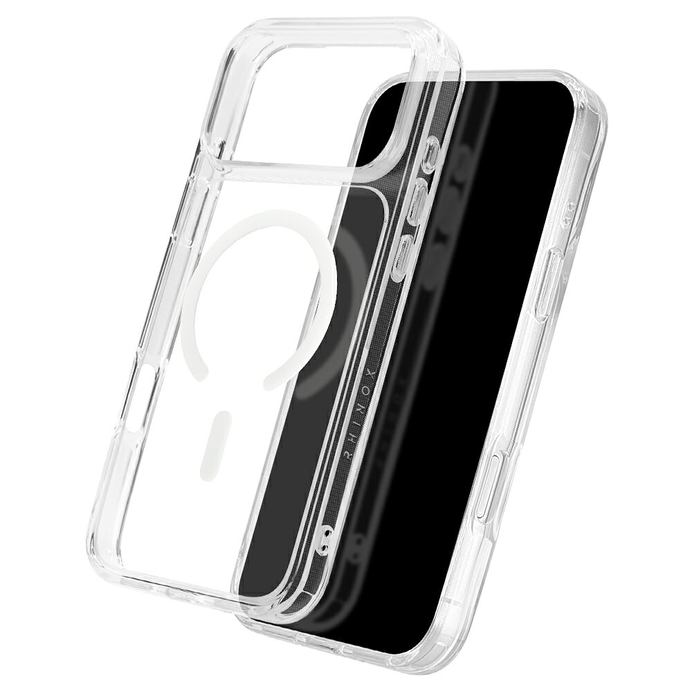 ラスタバナナ|RastaBanana iPhone 18 Pro Max / 17 ケース RHINOX 5H 磁力充電対応 クリア 9668IP6DHAMCL 背面ケース /Magsafe対応