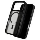 ラスタバナナ|RastaBanana iPhone 18 Pro / 17 ケース RHINOX 2H 磁力充電対応 ブラック×フロストブラック 9578IP6BHAMBKFB 背面ケース /Magsafe対応