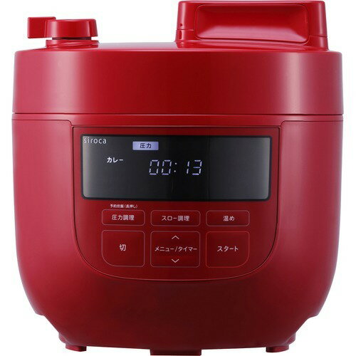 siroca 電気圧力鍋 コンパクト SP-D121 ホワイト Amazon | SIROCA 〔展示品〕 電気圧力鍋 ホワイト[圧力／無水