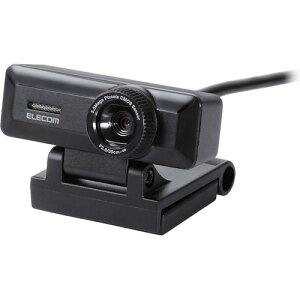 エレコム WEBカメラ マイク内蔵 500万画素 ワイドスクリーンFull HD UCAM-C750FBBK(1台)