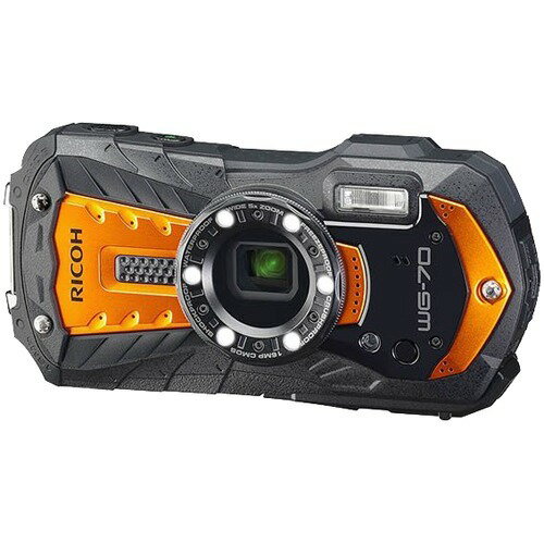 楽天市場】リコー RICOH 防水 デジタルカメラ WG WG-6 ORANGE