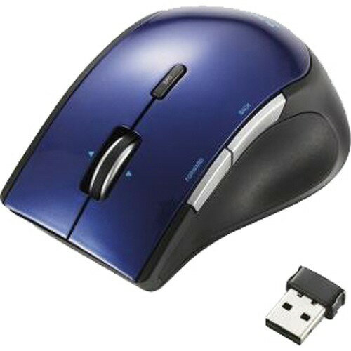 ELECOM - ELECOM EX-G ワイヤレスBlueLED マウス M-XGM10DBRD Amazon.co.jp: Elecom M-XGM10DBRD Wireless Mouse (Receiver