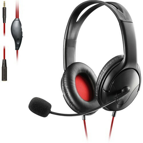 ELECOM 両耳ゲーミングヘッドセット HS-GM20BK