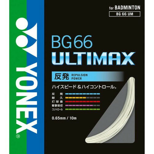 ヨネックスは　バドミントン　BG65T-2　強チタン　ホワイト　200m Amazon | ヨネックス(YONEX) バドミントン ストリング 強チタン