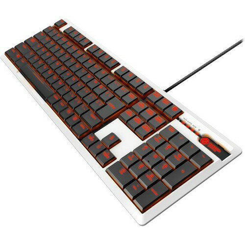 エレコム ゲーミングキーボード メカニカル 薄型 FPS TK-ARMA50WH(1個)