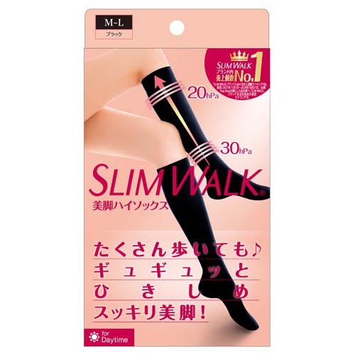 スリムウォーク 美脚ハイソックス M-L(1足)