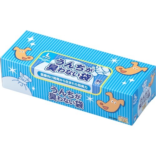 うんちが臭わない袋BOS(ボス) イヌ用 箱型 Lサイズ(90枚入)