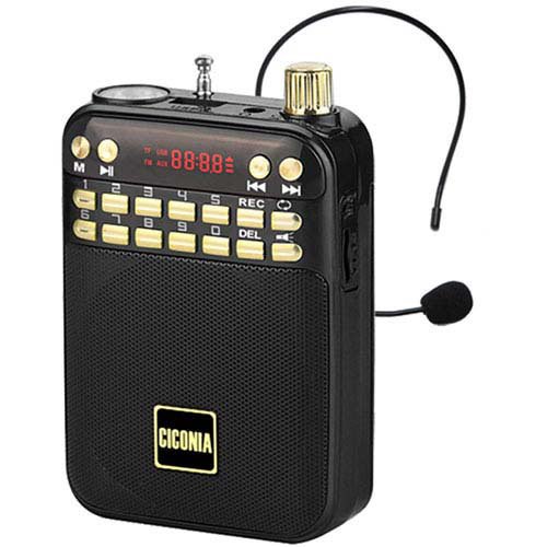 センター商事 CICONIA ハンズフリー拡声器スピーカー K268BK(1個入)