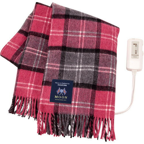 希少 KDH-M471 コイズミ電気ひざ掛け MOONコラボ イギリス製 ウール 電気ひざ掛け KDH-M471｜電気毛布｜シーズン 季節家電｜KOIZUMI