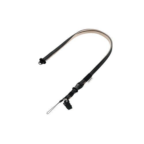 エレコム 携帯用ストラップ 落下防止クリップ付き ブラック MPA-ST03BK(1コ入)
