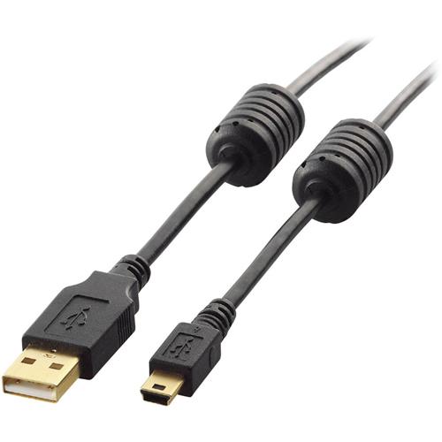 ELECOM フェライトコア付きUSB2.0ケーブル U2C-MF50BK
