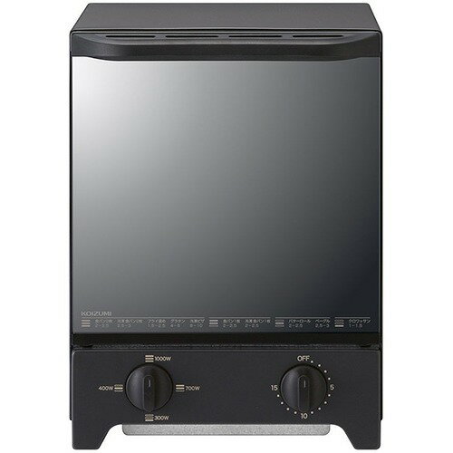 コイズミ オーブントースター ブラック KOS-1021/K(1台)