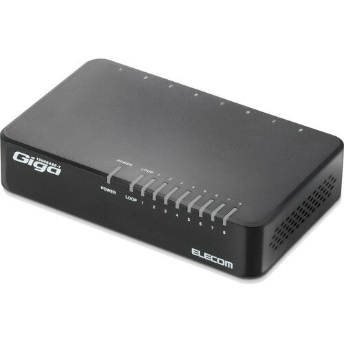 楽天市場】エレコム ELECOM スイッチングハブ ギガビット EHC-G08MN2A