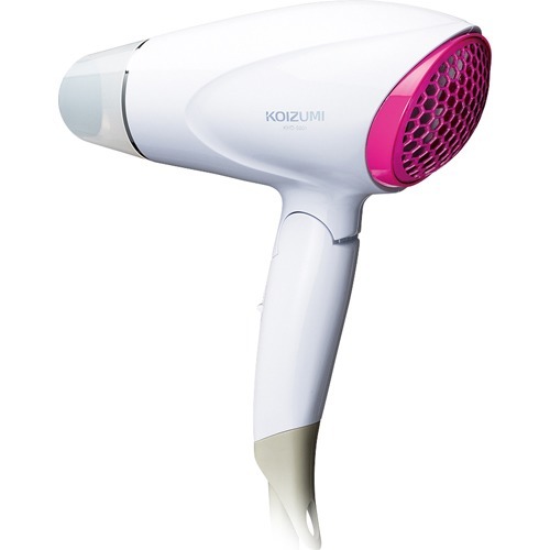 楽天市場】小泉成器 KOIZUMI マイナスイオンヘアドライヤー KHD-9801/W