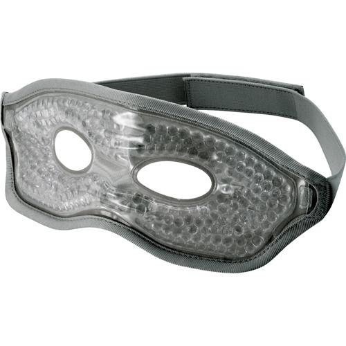 エレコム アイマスク ジェルビーズ 温冷 ホット クール 2way 目元ケア HCM-NM01GY(1個)