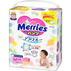 メリーズ おむつ パンツ M 6kg-11kg(58枚)