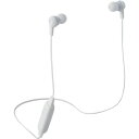 Bluetoothイヤホン 耳栓タイプ FAST MUSIC 9.0mmドライバ HPC16 白 LBT-HPC16WH(1個)