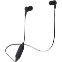 Bluetoothイヤホン 耳栓タイプ FAST MUSIC 9.0mmドライバ HPC16 黒 LBT-HPC16BK(1個)