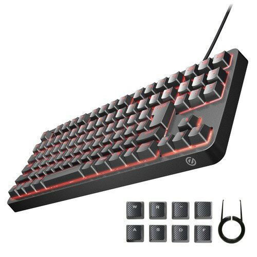 エレコム ゲーミングキーボード メカニカル 高耐久 バックライト機能 ECTK-G01UKBK(1台)