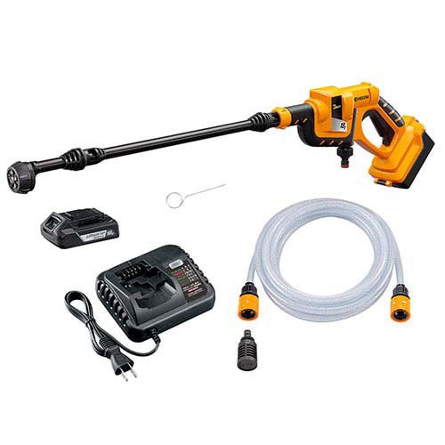 コードレス高圧洗浄機　京セラポータブル洗浄機(充電式KP W-1800) Amazon | 京セラ(Kyocera) 充電式 ポータブル洗浄機 コードレス