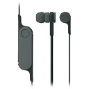 Bluetoothイヤホン FASTMUSIC bund HPC14 スマホ スモークブラック LBT-HPC14MPBK(1個)