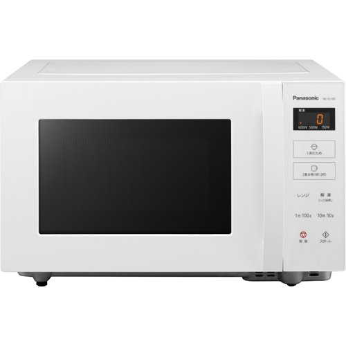パナソニック 電子レンジ 22L フラット NE-FL100-W(1台)