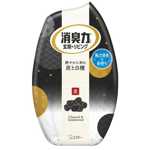エステー 消臭力 炭と白檀 400mL