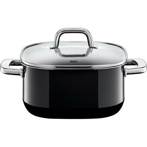 楽天市場】シリット・シラルガン コンビクック ガラス蓋付き ブラック