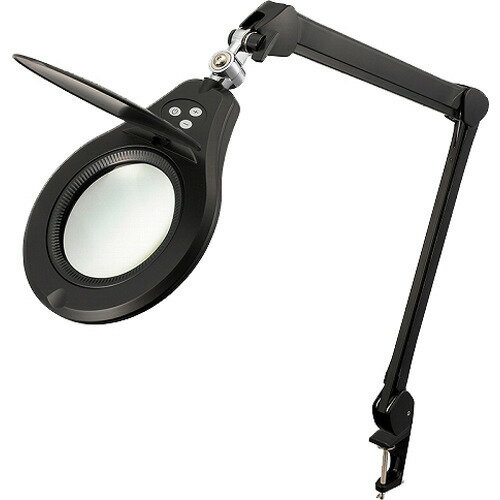 オーム電機 ルーペ付きLEDアームライト 昼光色 AS-L60BL-W 楽天市場】オーム電機 L-ZOOM ルーペ付きLEDアームライト AS