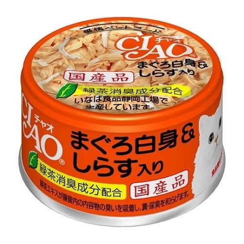チャオ まぐろ白身&しらす入り 85g