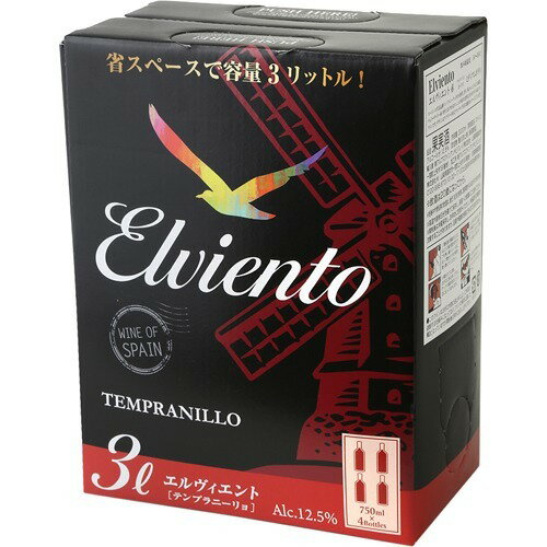 エルヴィエント テンプラニーリョ BIB(3L)