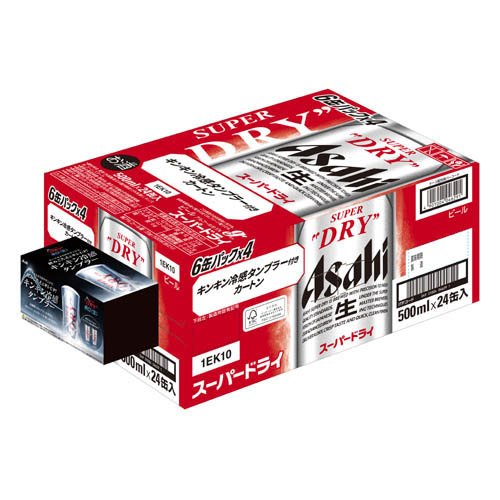 楽天市場】アサヒビール アサヒ スーパードライ(500ml×24缶) | 価格 