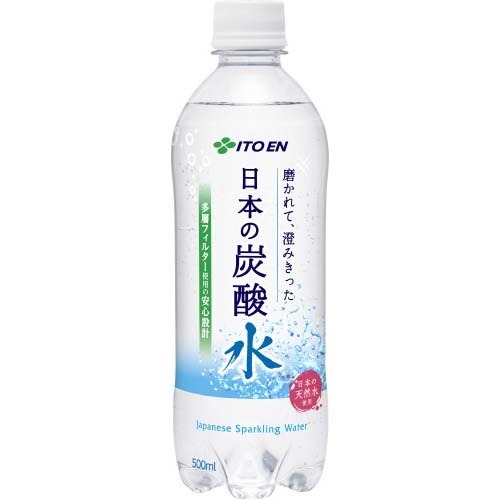 楽天市場】伊藤園 伊藤園 磨かれて、澄みきった日本の炭酸水(500ml*24