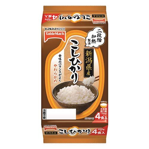 新潟県産こしひかり 分割(150g*4食入)
