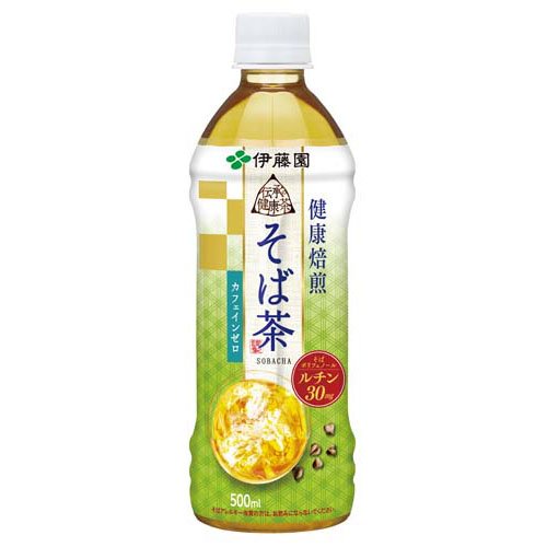 伊藤園 伝承の健康茶 健康焙煎 そば茶(500ml*24本入)