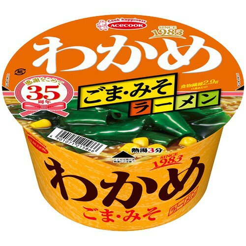 楽天市場】エースコック エースコック わかめラーメン ごま・みそ(1コ