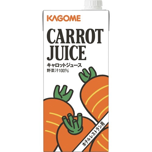 カゴメ ホテルレストラン用 キャロットジュース(1L*6本入)